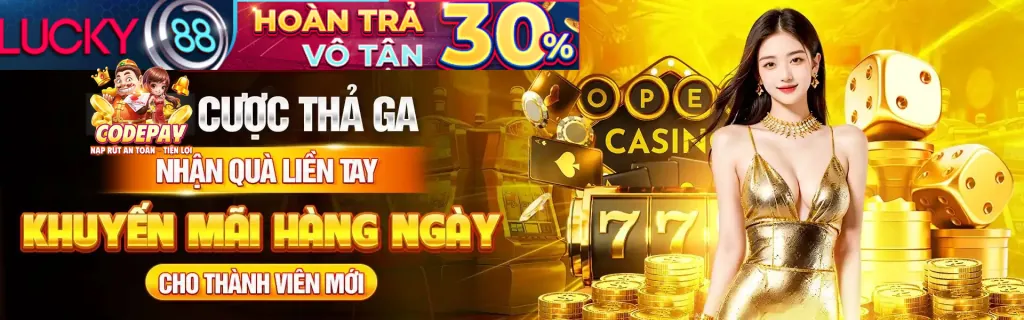 Banner quảng cáo các chương trình khuyến mãi hấp dẫn từ 88hello88